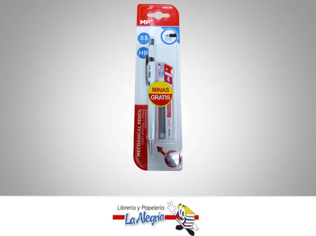 PORTAMINAS METALICO + MINAS PE178 0.5 MM MARCA MP