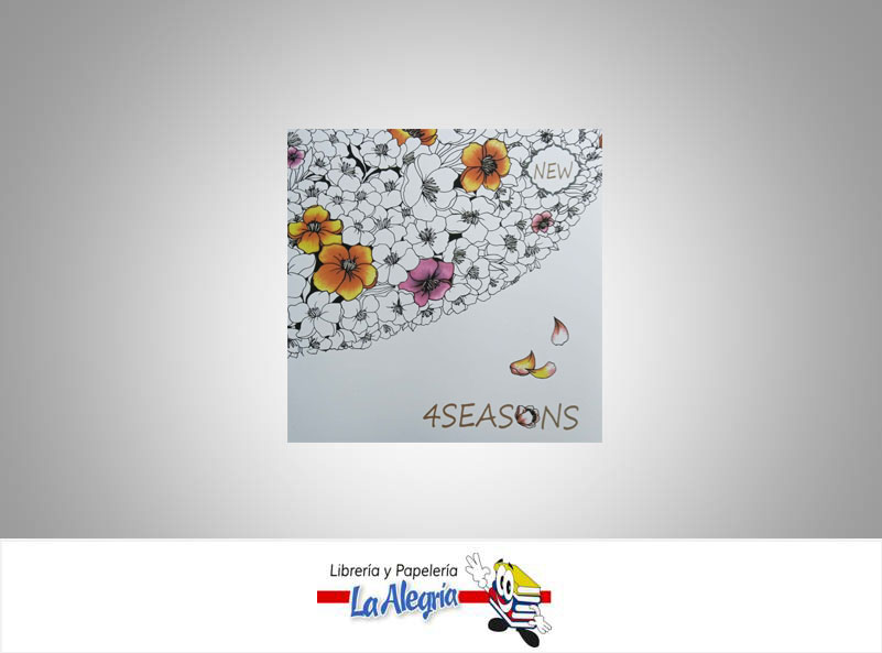 MANDALAS DISCAYA FOUR SEASON UND  TEMATICA LIBROS PARA COLOREAR