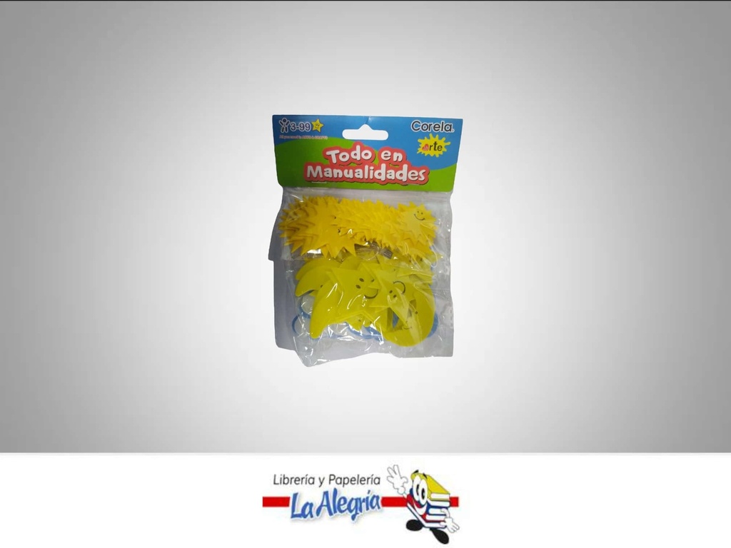 FIGURAS FOAMI 3 TAMANO TODO MANUALIDAD MARCA SYSABE   