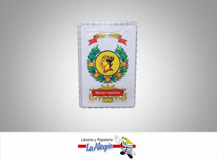 CARTA DE CARTON ESPANOLA CON ESTUCHE UND MARCA S/M   