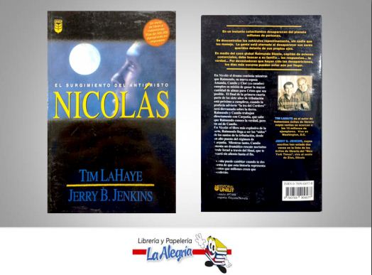 NICOLAS  TEMATICA ESOTERISMO AUTOR TIM LAHAYE EDITORIAL UNILIT