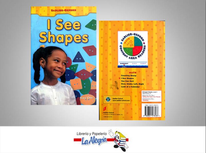 I SEE SHAPES  TEMATICA IDIOMAS AUTOR STACY CHIN EDITORIAL SADLIER-OXFORD