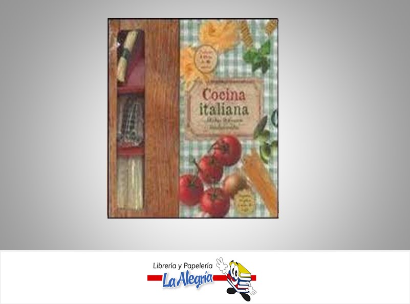 COCINA ITALIANA CONTIENE 2 LIBROS DE 60 RECETAS  TEMATICA COCINA AUTOR PARRAGON MARCA LOVE FOOD