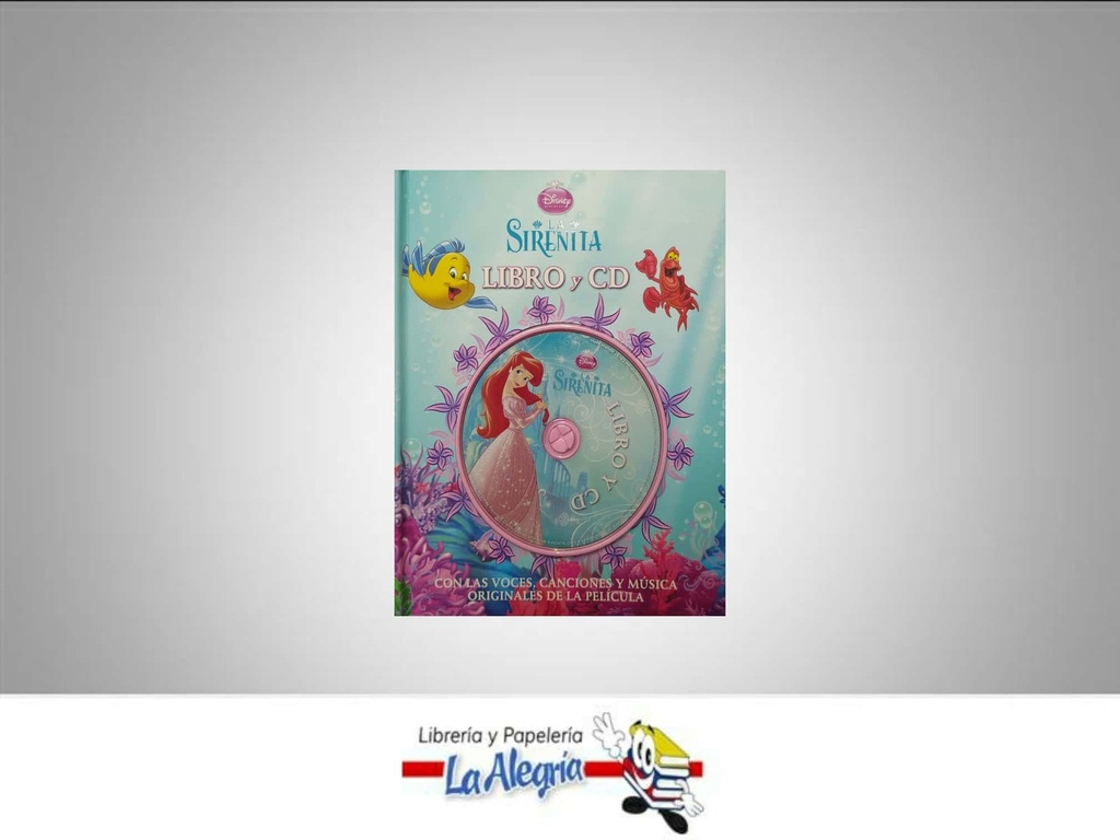 LA SIRENITA LIBRO/CD TEMATICA CUENTO INFANTIL AUTOR PARRAGON BOOKS LTD