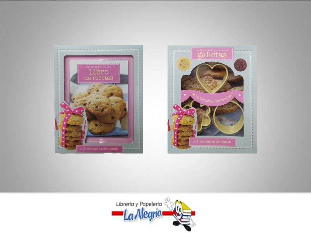 LIBRO RECETA HAGA SUS PROPIAS GALLETAS TEMATICA LIBRO RECETA AUTOR LOVE FOOD