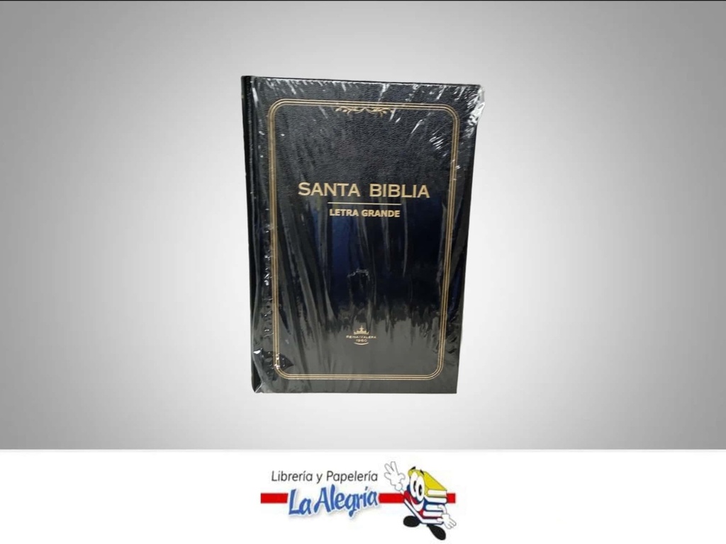 BIBLIA LETRA GRANDE REINA VALERA NEGRA  TEMATICA RELIGION   EDITORIAL REINA VALERA