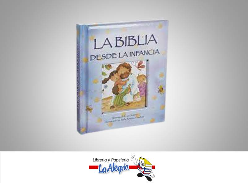 BIBLIA DESDE LA INFANCIA EMPASTADA  TEMATICA RELIGION AUTOR LKIZZIE RIBBONS EDITORIAL SOCIEDAD BIBLICAS UNIDAS