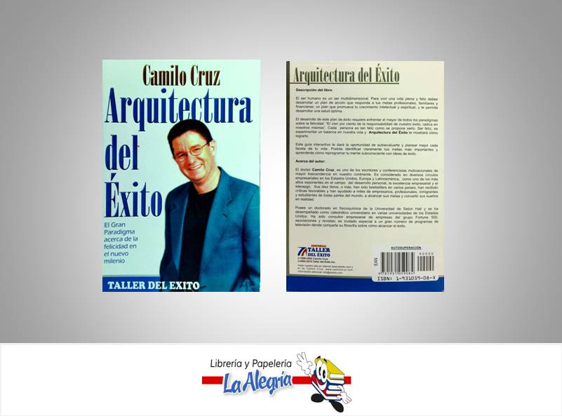 ARQUITECTURA DEL EXITO  TEMATICA AUTOAYUDA AUTOR CRUZ, CAMILO EDITORIAL TALLER DE EXITO