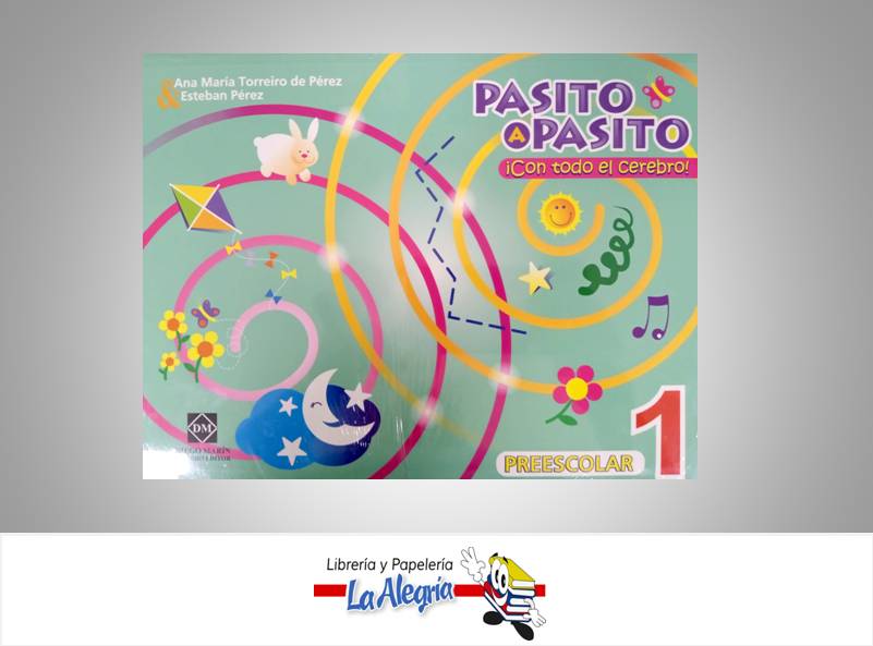 PASITO A PASITO CON TODO EL CEREBRO V1  TEMATICA EDUCACION AUTOR ANA M-T DE PEREZ, ESTEBAN EDITORIAL GRUPO J3V
