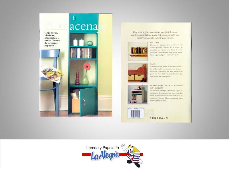 ALMACENAJE  TEMATICA DECORACION AUTOR JOHN BOWLER EDITORIAL KONEMANN