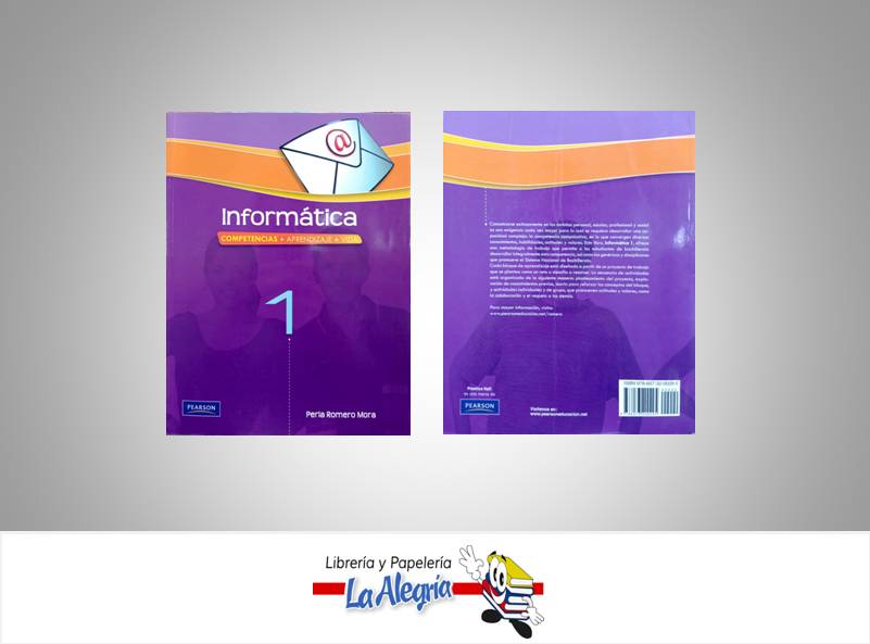 INFORMATICA 1 COMPETENCIAS APRENDIZAJE V  TEMATICA COMPUTACION AUTOR ROMERO PERLA EDITORIAL PEARSON