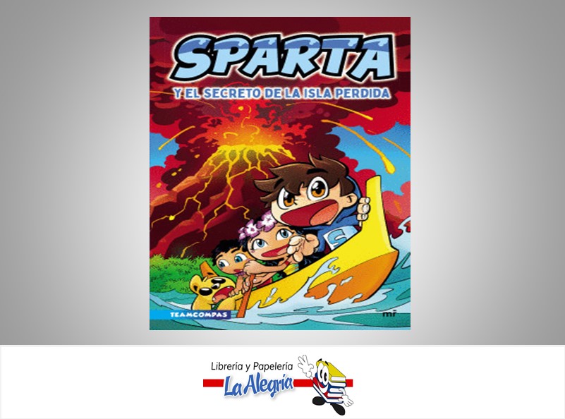 SPARTA Y EL SECRETO DE LA ISLA PERDIDA  TEMATICA CUENTO INFANTIL AUTOR MIKECRACK, EL TROLLINO EDITORIAL 4YOU2