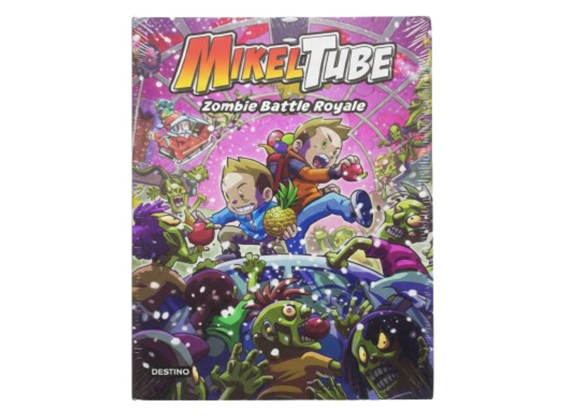 MIKELTUBE ZOMBIE BATTLE ROYALE TEMATICA INFANTIL AUTOR MIKEL / LEO EDITORIAL DESTINO