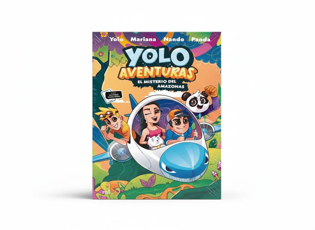 YOLO AVENTURAS EL MISTERIO DEL AMAZONAS  TEMATICA INFANTIL AUTOR YOLO MARIANANANDO PANDA MARCA PLANETA