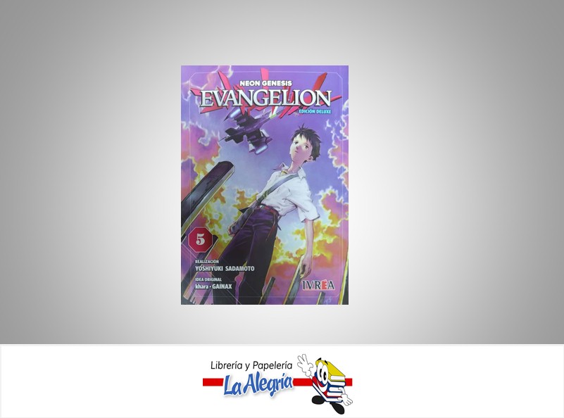 EVANGELION ED.DELUXE VOL.05  TEMATICA MANGA AUTOR YOSHIYUKI SADAMOTO EDITORIAL IVREA