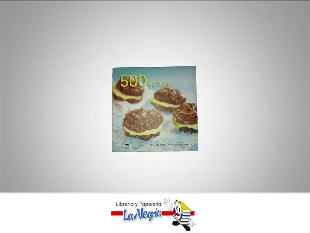GALLETAS 500  TEMATICA LIBRO RECETA AUTOR FERGAL CONNOLLY EDITORIAL BLUME