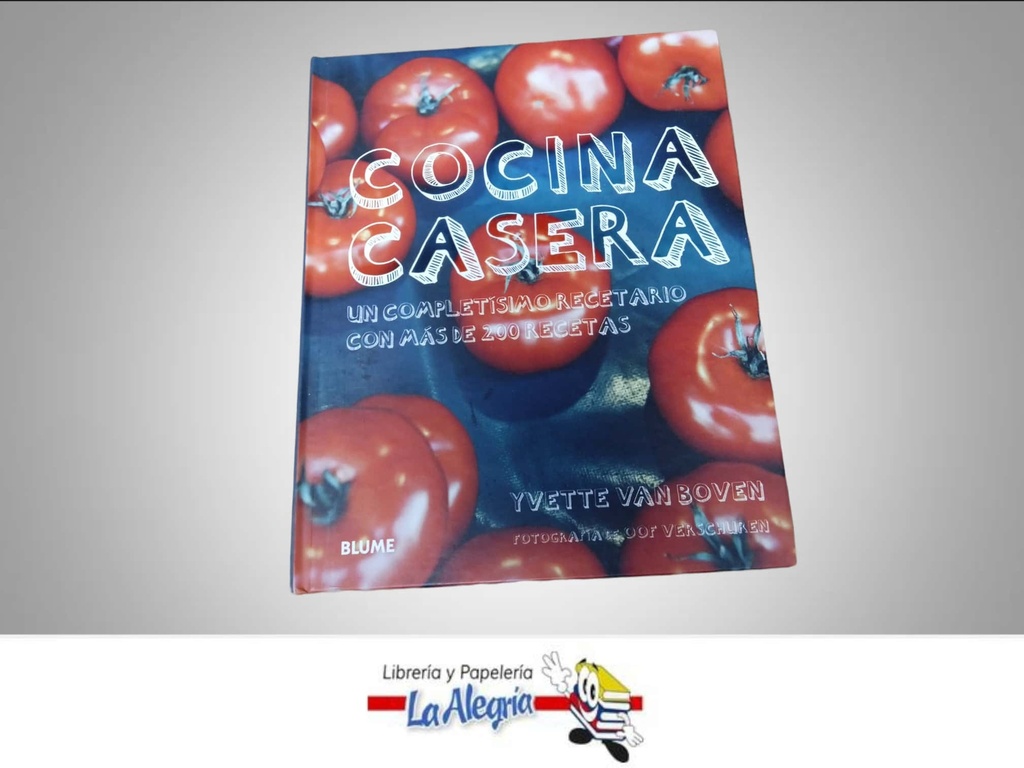 COCINA CASERA TEMATICA LIBRO RECETA AUTOR YVETTE VAN BOVEN EDITORIAL BLUME