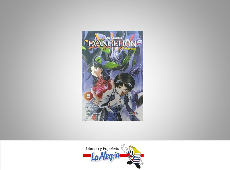 EVANGELION ED.DELUXE VOL.02  TEMATICA MANGA AUTOR YOSHIYUKI SADAMOTO EDITORIAL IVREA
