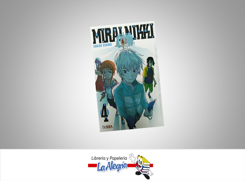 MIRAI NIKKI VOL.04  TEMATICA MANGA AUTOR SAKAE ESUNO EDITORIAL IVREA