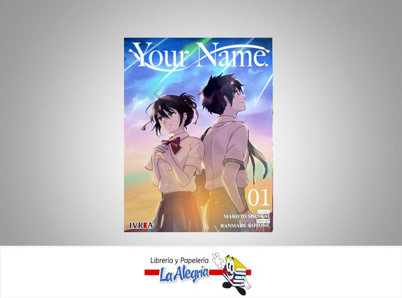 YOUR NAME 01 TEMATICA MANGA AUTOR MAKOTO SHINKAI EDITORIAL IVREA