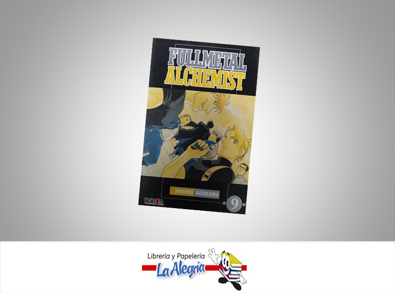FULLMETAL ALCHEMIST 09  TEMATICA MANGA AUTOR HIROMU ARAKAWA EDITORIAL IVREA