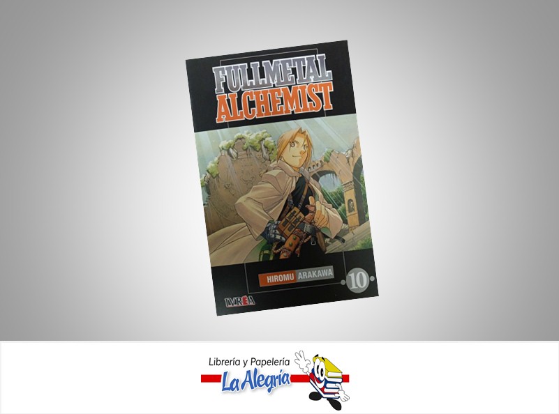 FULLMETAL ALCHEMIST 10  TEMATICA MANGA AUTOR HIROMU ARAKAWA EDITORIAL IVREA