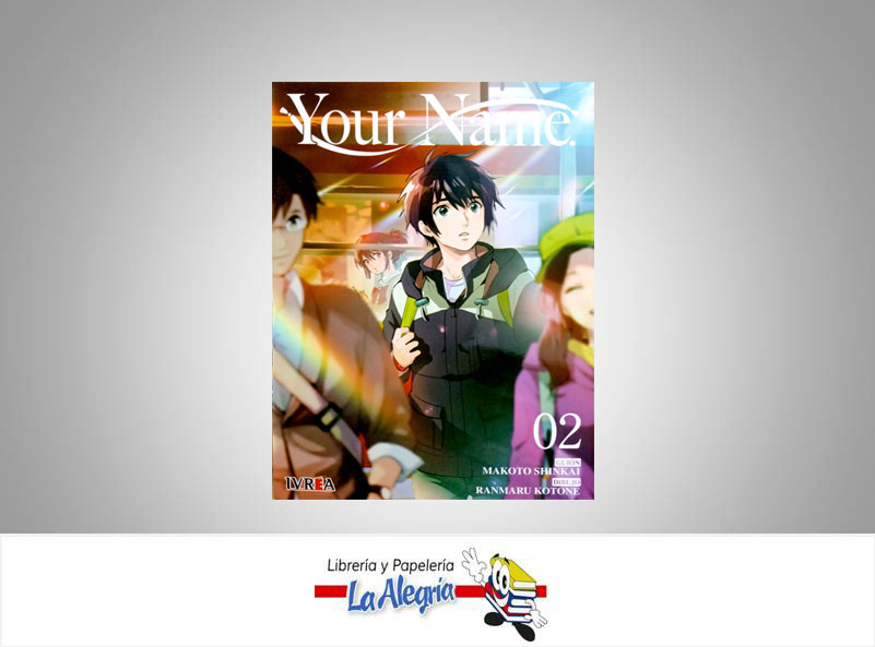 YOUR NAME 02 TEMATICA MANGA AUTOR MAKOTO SHINKAI EDITORIAL IVREA