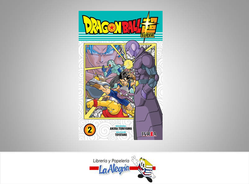 DRAGON BALL SUPER 02 TEMATICA MANGA AUTOR AKIRA TORIYAMA EDITORIAL IVREA