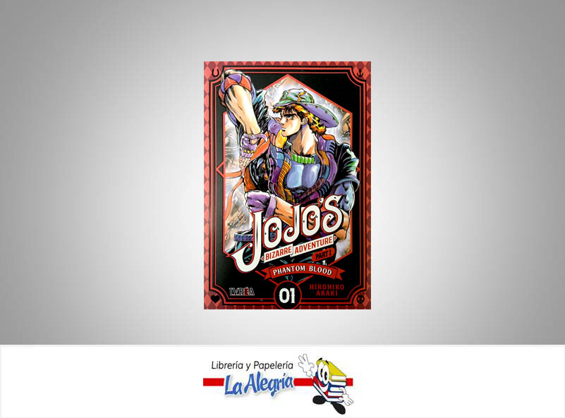 JOJOS BIZARRE ADVENTURE P1 PHANTON BLOOD 1 TEMATICA MANGA AUTOR HIROHIKO ARAKI EDITORIAL IVREA