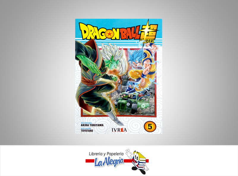DRAGON BALL SUPER 05 TEMATICA MANGA AUTOR AKIRA TORIYAMA EDITORIAL IVREA