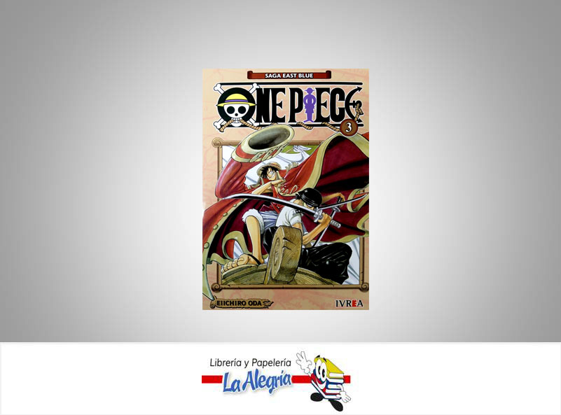 ONE PIECE SAGA EAST BLUE VOL.3  TEMATICA MANGA AUTOR EIICHIRO ODA EDITORIAL IVREA