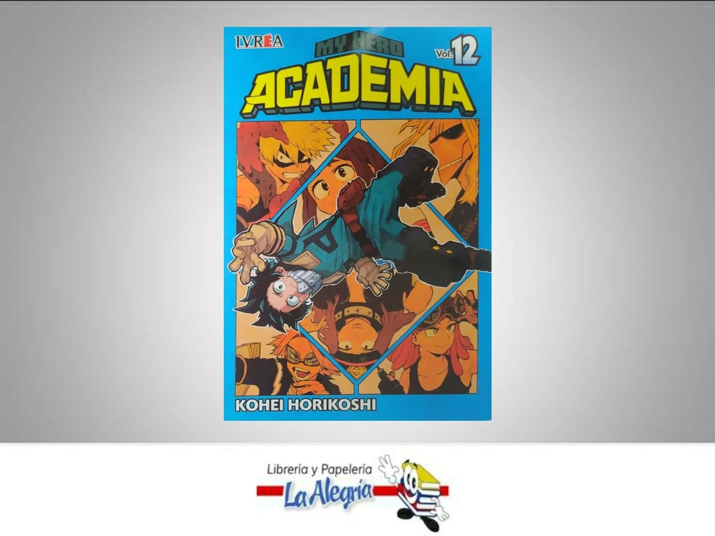 MY HERO ACADEMIA VOL.12  TEMATICA MANGA AUTOR KOHEI HORIKOSHI EDITORIAL IVREA