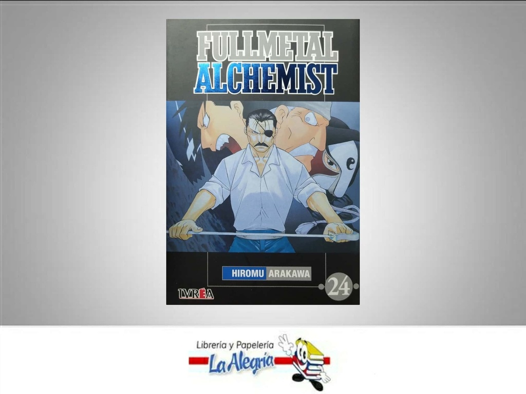 FULLMETAL ALCHEMIST 24  TEMATICA MANGA AUTOR HIROMU ARAKAWA EDITORIAL IVREA