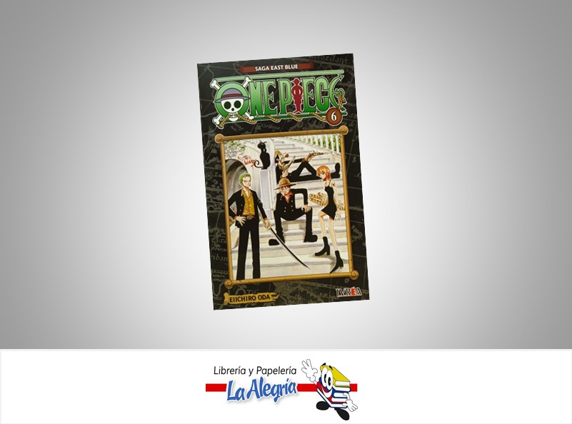 ONE PIECE SAGA EAST BLUE VOL.6  TEMATICA MANGA AUTOR EIICHIRO ODA EDITORIAL IVREA