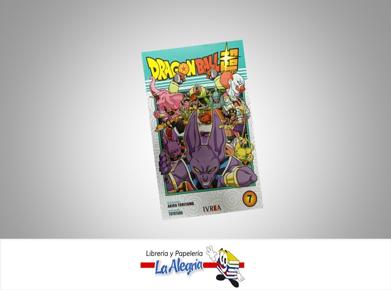 DRAGON BALL SUPER 07  TEMATICA MANGA AUTOR AKIRA TORIYAMA EDITORIAL IVREA
