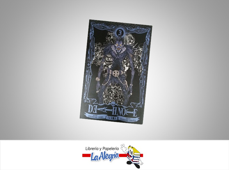 DEATH NOTE 03 TEMATICA MANGA AUTOR TSUGUMI OHBA EDITORIAL IVREA