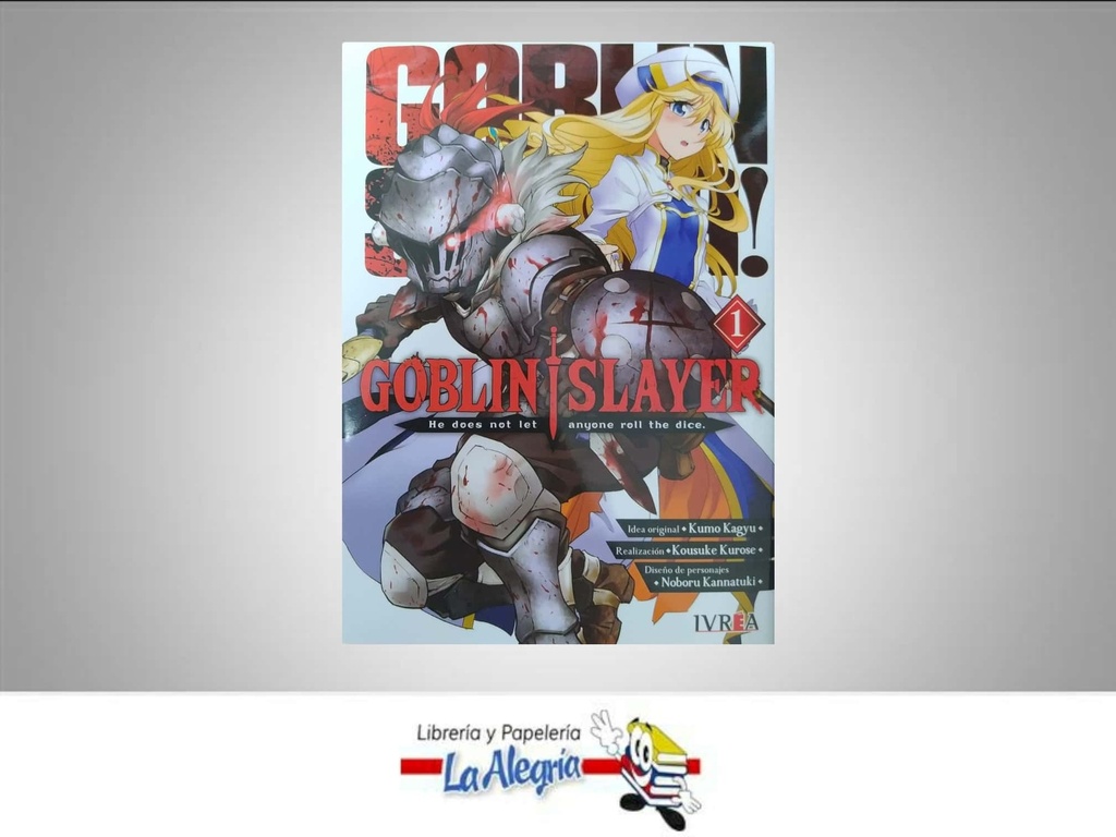 GOBLIN SLAYER VOL.01 TEMATICA MANGA AUTOR KUMO KAGYU EDITORIAL IVREA