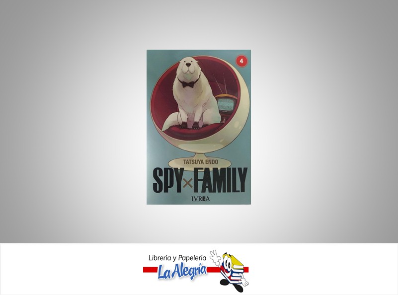 SPYXFAMILY VOL.04 TEMATICA MANGA AUTOR TATSUYA ENDO EDITORIAL IVREA