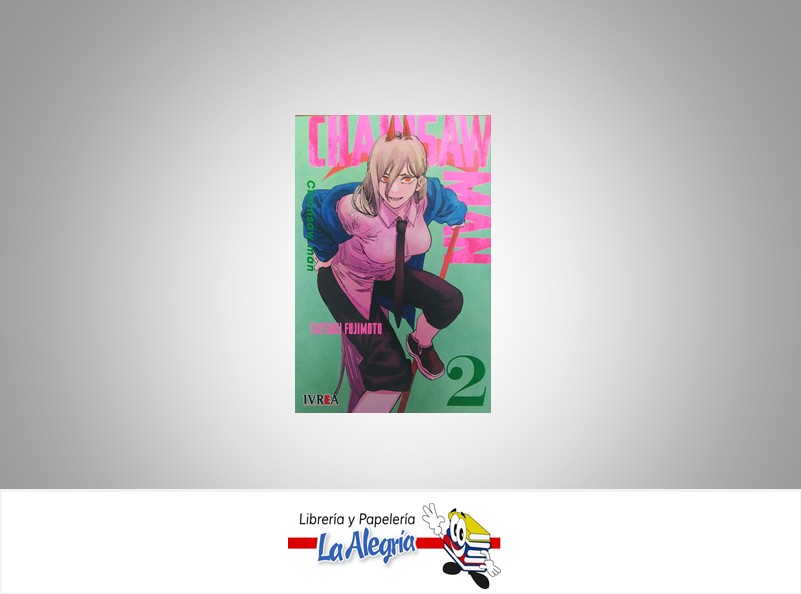 CHAINSAW MAN VOL.02 TEMATICA MANGA AUTOR TATSUKI FUJIMOTO EDITORIAL IVREA