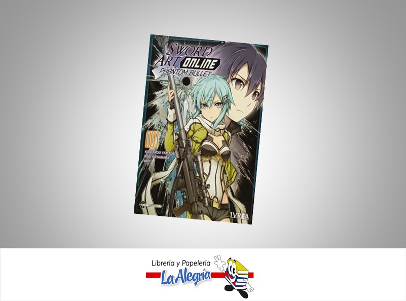 SWORD ART ONLINE: PHANTOM BULLET VOL.01  TEMATICA MANGA AUTOR TAMAKO NAKAMURA/REKI KAWA EDITORIAL IVREA