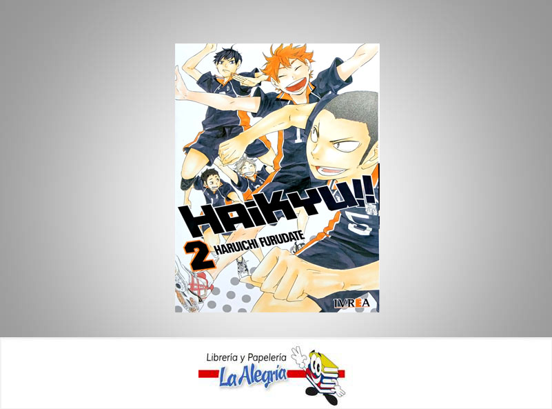 HAIKYU!! 02  TEMATICA MANGA AUTOR HARUICHI FURUDATE EDITORIAL IVREA