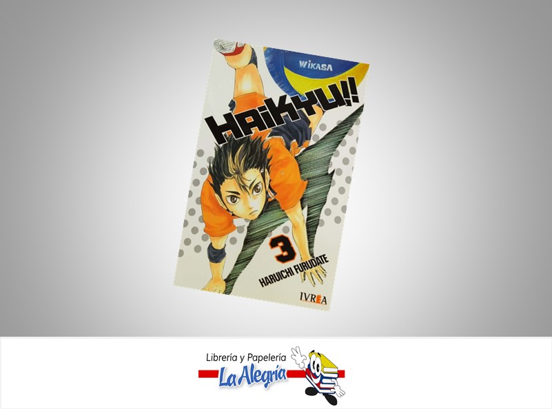 HAIKYU!! 03  TEMATICA MANGA AUTOR HARUICHI FURUDATE EDITORIAL IVREA