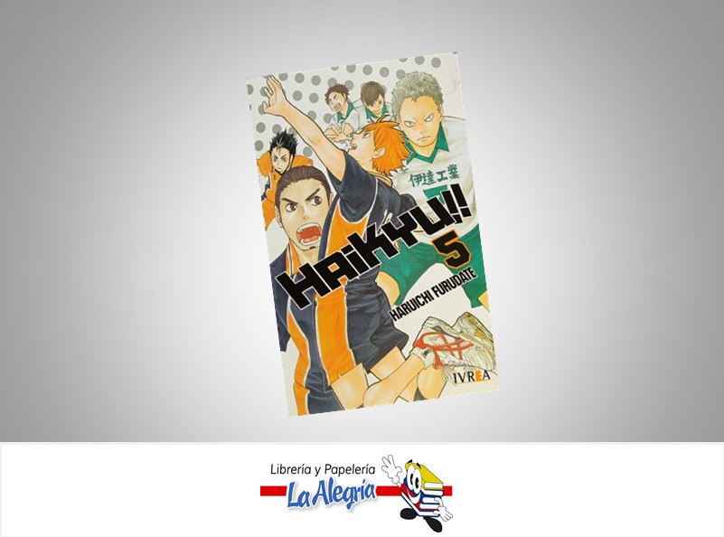 HAIKYU!! 05  TEMATICA MANGA AUTOR HARUICHI FURUDATE EDITORIAL IVREA