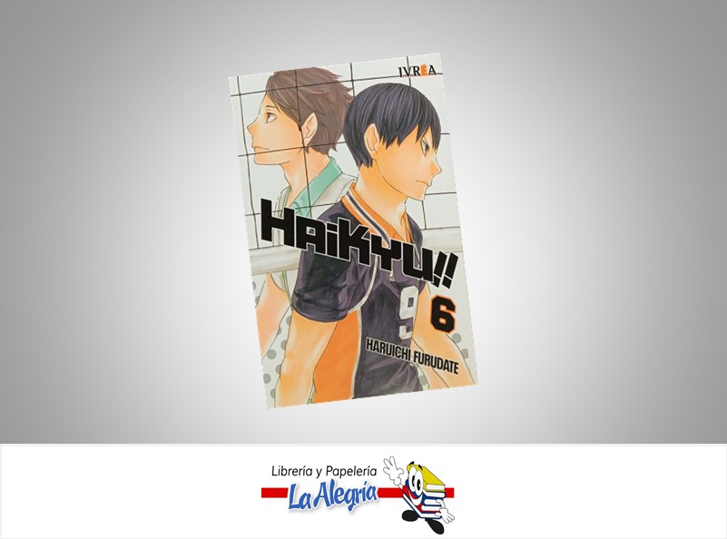 HAIKYU!! 06  TEMATICA MANGA AUTOR HARUICHI FURUDATE EDITORIAL IVREA