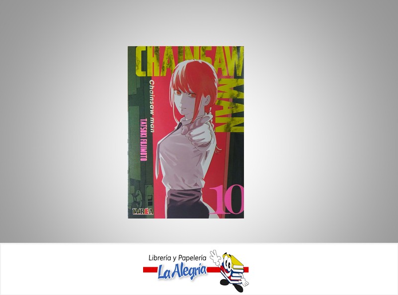 CHAINSAW MAN VOL.10  TEMATICA MANGA AUTOR TATSUKI FUJIMOTO EDITORIAL IVREA