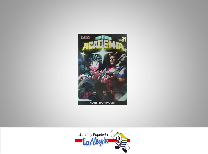 MY HERO ACADEMIA VOL.31  TEMATICA MANGA AUTOR KOHEI HORIKOSHI EDITORIAL IVREA