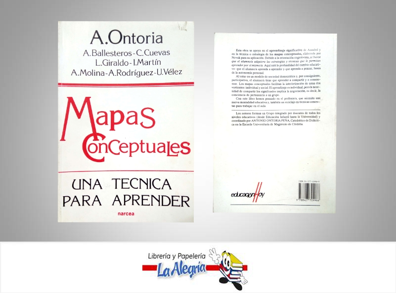 MAPAS CONCEPTUALES TEMATICA MANUALES AUTOR ONTORIA A.-BALLESTEROS A. EDITORIAL NARCEA