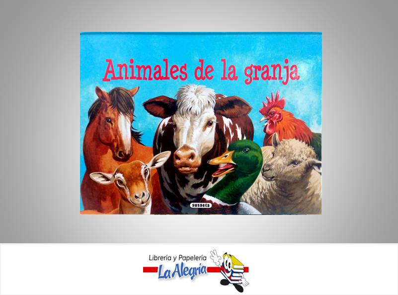 ANIMALES DE LA GRANJA TEMATICA CUENTOS   EDITORIAL PLANETA DE VENEZUELA