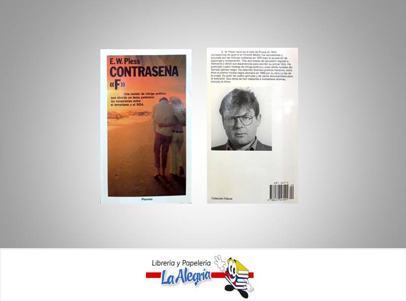CONTRASEÑA F TEMATICA NOVELAS AUTOR PLESS, E.W EDITORIAL PLANETA