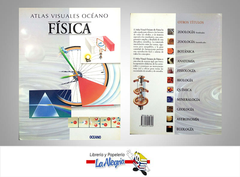 ATLAS VISUALES OCEANO FISICA  TEMATICA FISICA   EDITORIAL OCEANO
